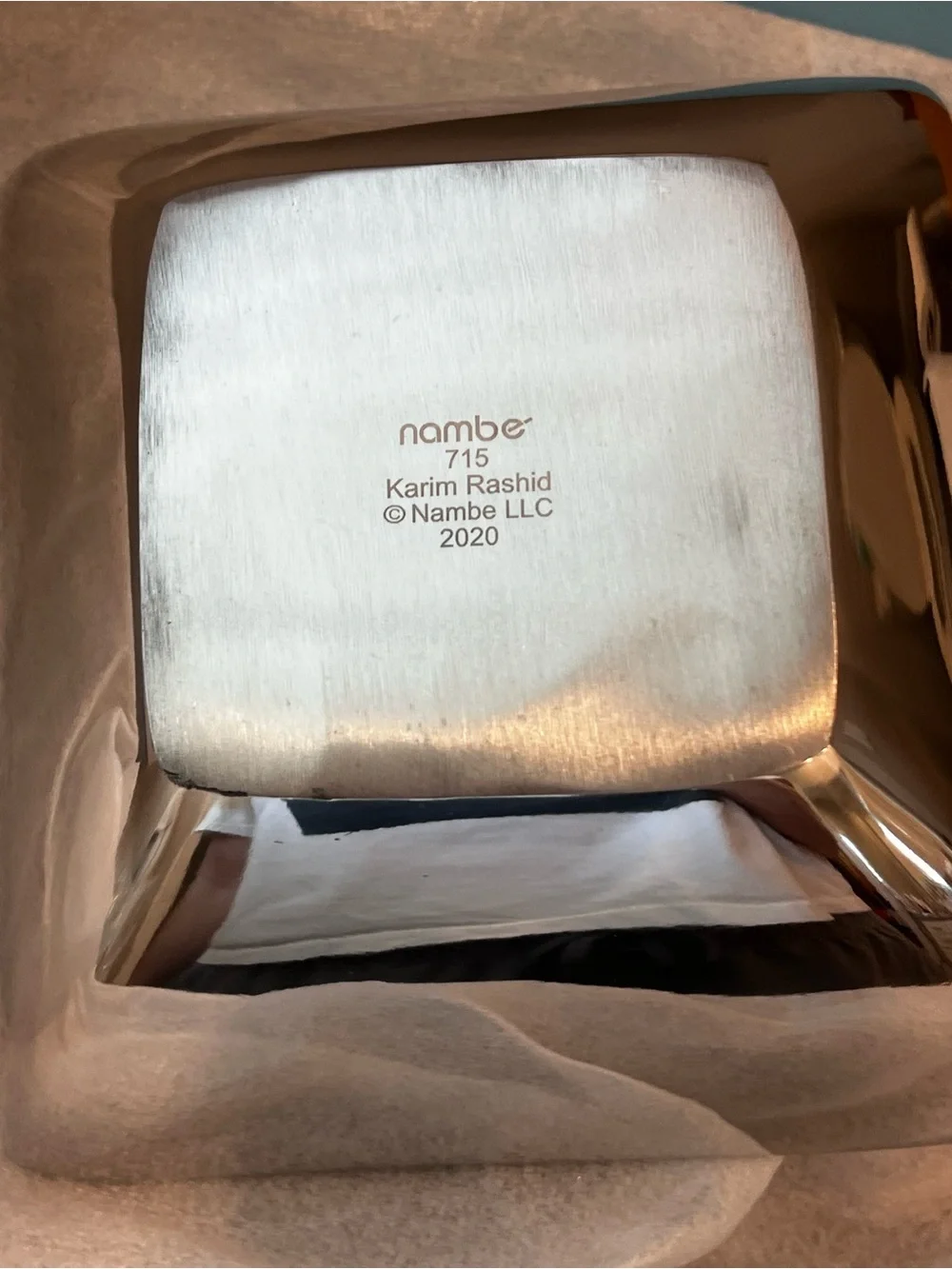 Nambe Cube Bowl